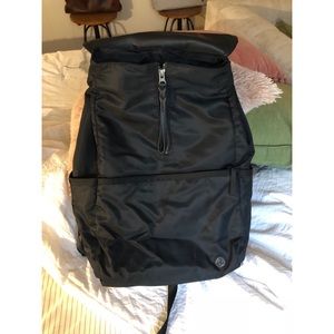 lululemon black backpack